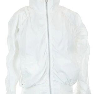 Athleta White Bomber Jacket